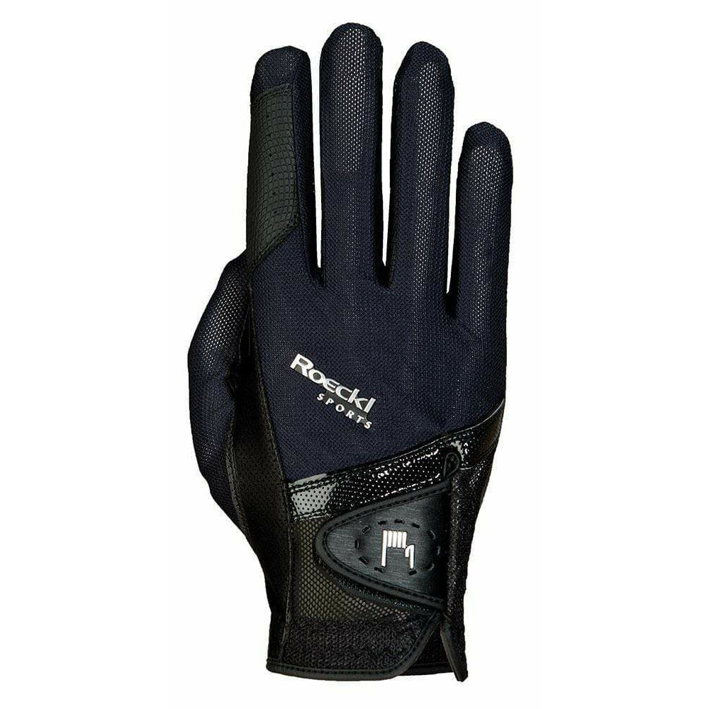 ROECKL SPORTS ACCESSORIES 6 / BLACK Roeckl Madrid Glove in Black