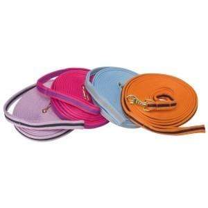 SHOWMASTER BRIDLES & STRAPPING Soft Tubular Web Lunge Lead