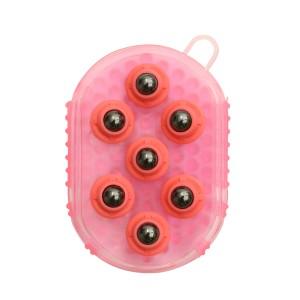 SHOWMASTER STABLE SUPPLIES PINK Magnetic Massage Ball Curry Comb