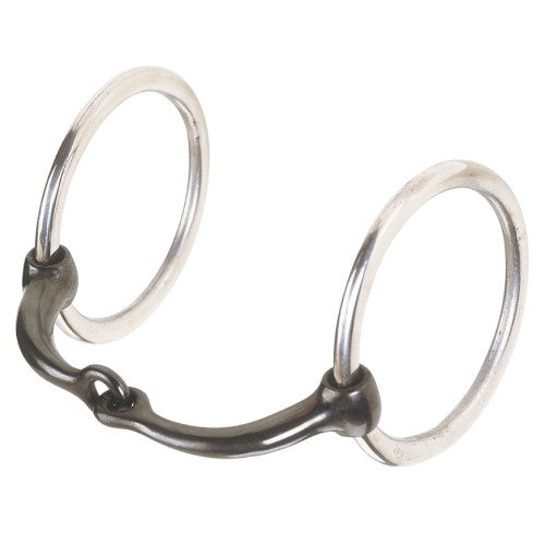 STC BITS & ACCESSORIES Sweet Iron Loose Ring Snaffle With Large Rings