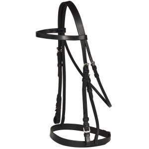 STC BRIDLES & STRAPPING Norfolk Snaffle Bridle