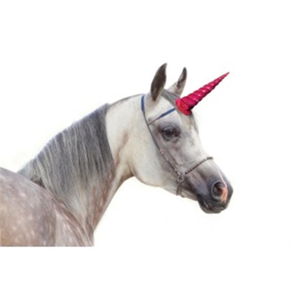 STC KIDS TOYS & NOVELTIES PINK Clip-On Unicorn Horn