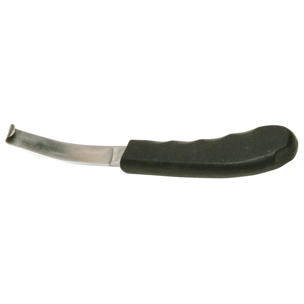 STC STABLE SUPPLIES Hoof Knife Single Edge With Plastic Handle