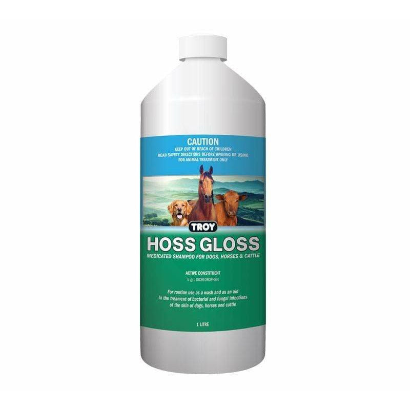 TROY 1L Troy Hoss Gloss Medicated Shampoo