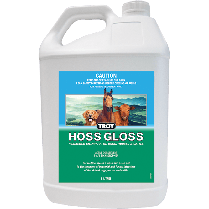 TROY 5L Troy Hoss Gloss Medicated Shampoo