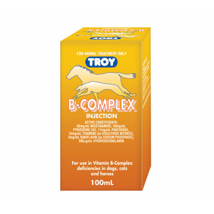 TROY FEED SUPPLEMENTS 100ML Troy Vitamin B Complex Injection