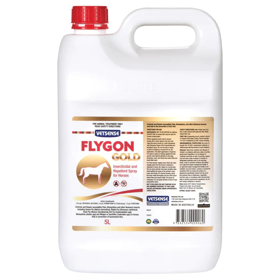 VETSENSE VET & HEALTH 5L Vetsense Flygon Gold Insecticidal And Repellent Spray