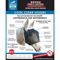 WILD HORSE AUSTRALIA RUGS & ACCESSORIES Wild Horse Fly Veil - Fv41 Ultimate