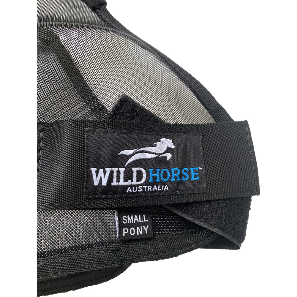 WILD HORSE AUSTRALIA RUGS & ACCESSORIES Wild Horse Fly Veil - Fv43 Ultimate With Ripstop Nose