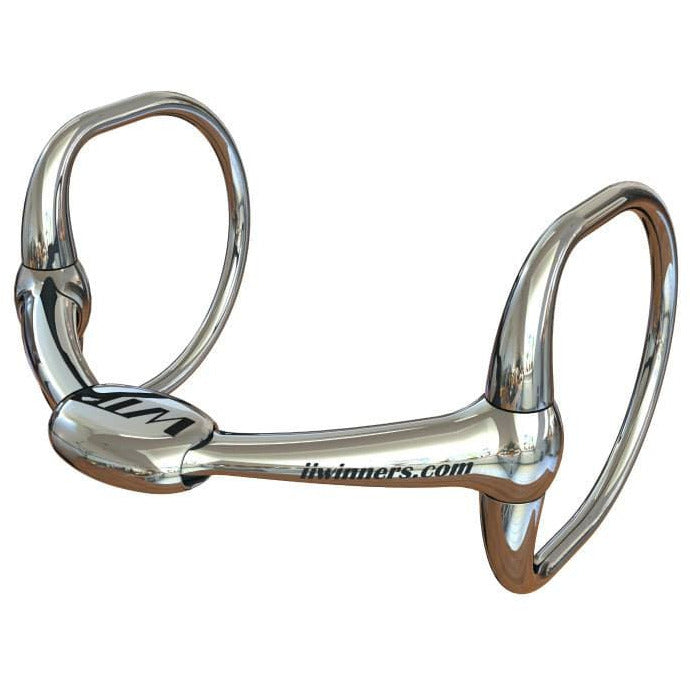 WINNING TONGUE PLATE BITS & ACCESSORIES 4.5" Wtp Eggbutt Snaffle - Normal Plate