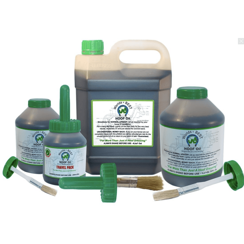 WORLDS BEST HOOF OIL STABLE SUPPLIES 1L Worlds Best Hoof Oil