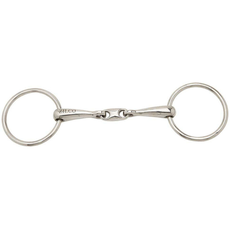 ZILCO BITS & ACCESSORIES Fine Training Mouth Loose Ring Snaffle