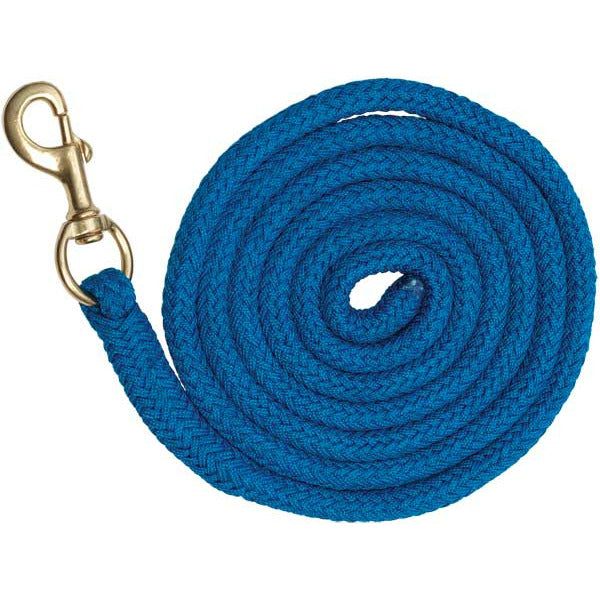 ZILCO HALTERS & LEADS BLUE Zilco Pp Braided Lead Rope