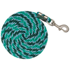 ZILCO HALTERS & LEADS GREEN/BLUE Zilco Braided Lead Rope