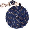 ZILCO HALTERS & LEADS INK (DISCONTINUED) Zilco Estate Lead Rope With Rose Gold Snap