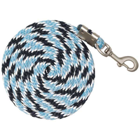 ZILCO HALTERS & LEADS LIGHT BLUE/NAVY Zilco Braided Lead Rope