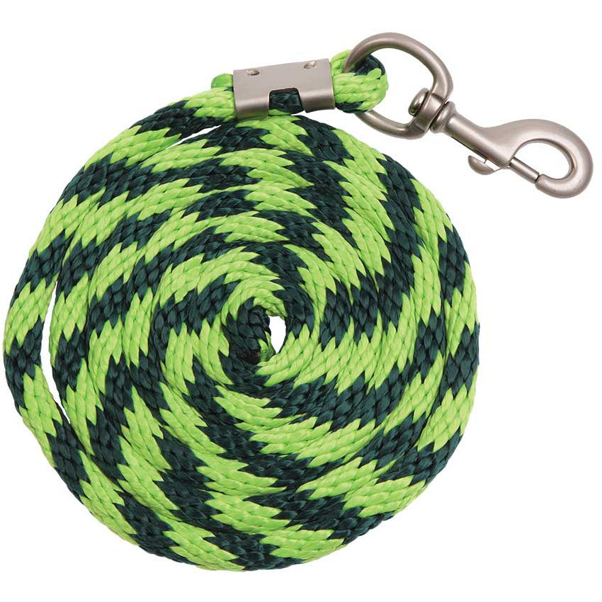 ZILCO HALTERS & LEADS LIME/GREEN Zilco Pn Braided Lead Rope