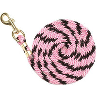 ZILCO HALTERS & LEADS PINK Zilco Pastel Braided Lead Rope