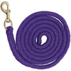 ZILCO HALTERS & LEADS PURPLE Zilco Pp Braided Lead Rope