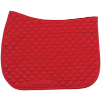 ZILCO SADDLEPADS & NUMNAHS RED Zilco Basics Ap Saddlepad