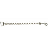ZILCO STABLE SUPPLIES 45CM / NICKEL PLATED Lead Chain