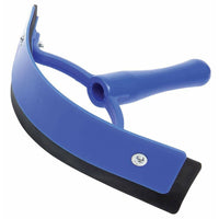 ZILCO STABLE SUPPLIES BLUE Plastic Kite Sweat Scraper