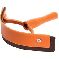 ZILCO STABLE SUPPLIES ORANGE Plastic Kite Sweat Scraper