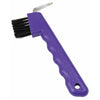 ZILCO STABLE SUPPLIES PURPLE Deluxe Hoof Pick With Brush