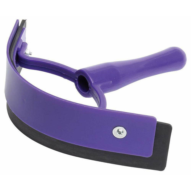 ZILCO STABLE SUPPLIES PURPLE Plastic Kite Sweat Scraper